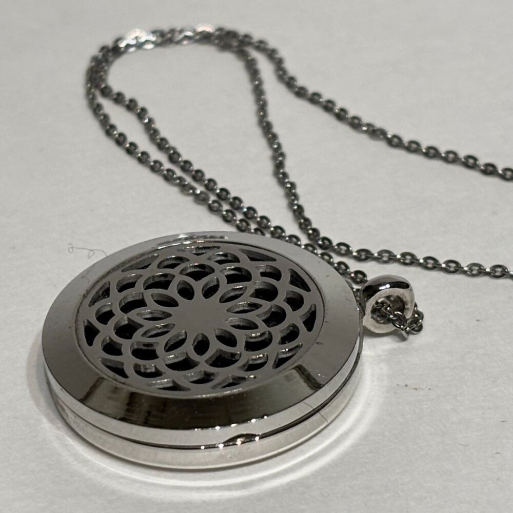 Silver Essential Oil Diffuser Stainless Steel Rou… - image 5